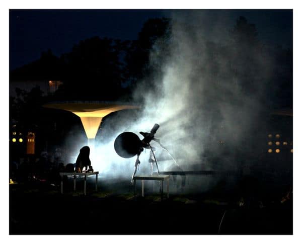 Berliner Volksbühne transformed into a pop-up swimming pool