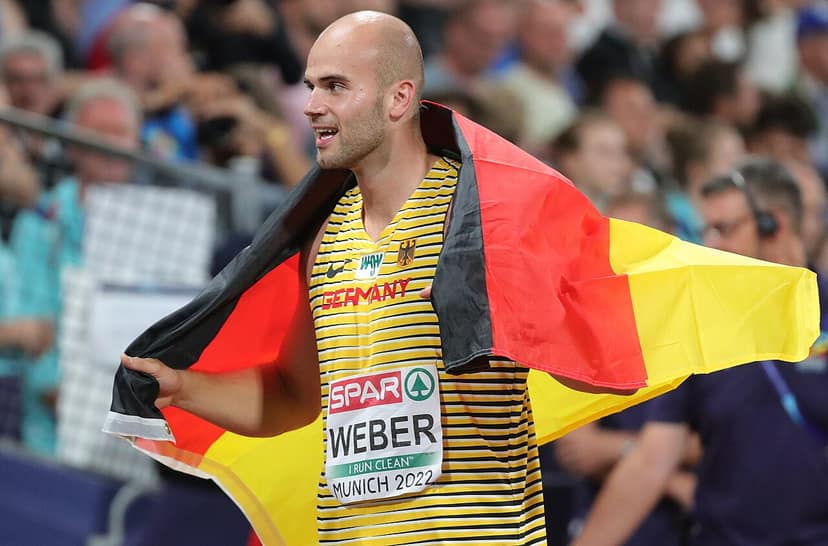 Leichtathletik-EM: Julian Weber gewinnt Gold im Speerwurf