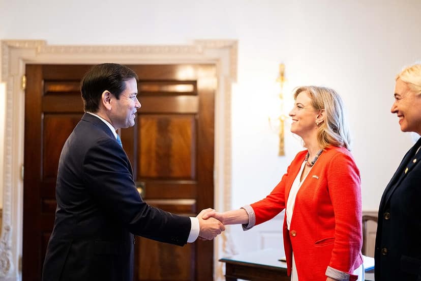 Meinl-Reisinger trifft US-Außenminister Rubio in Washington D.C.