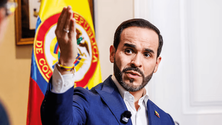 Abelardo de la Espriella neemt de presidentschap van Colombia op zich